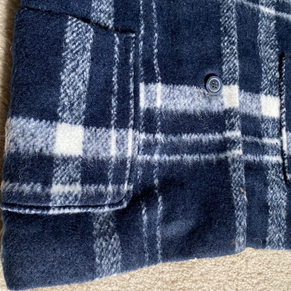 Old Navy Plaid Coat XL - Picture 4 of 10